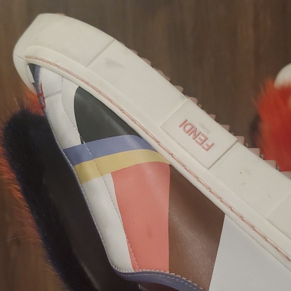 Authentic Fendi womens platform sneakers sz 40 - Picture 9 of 12